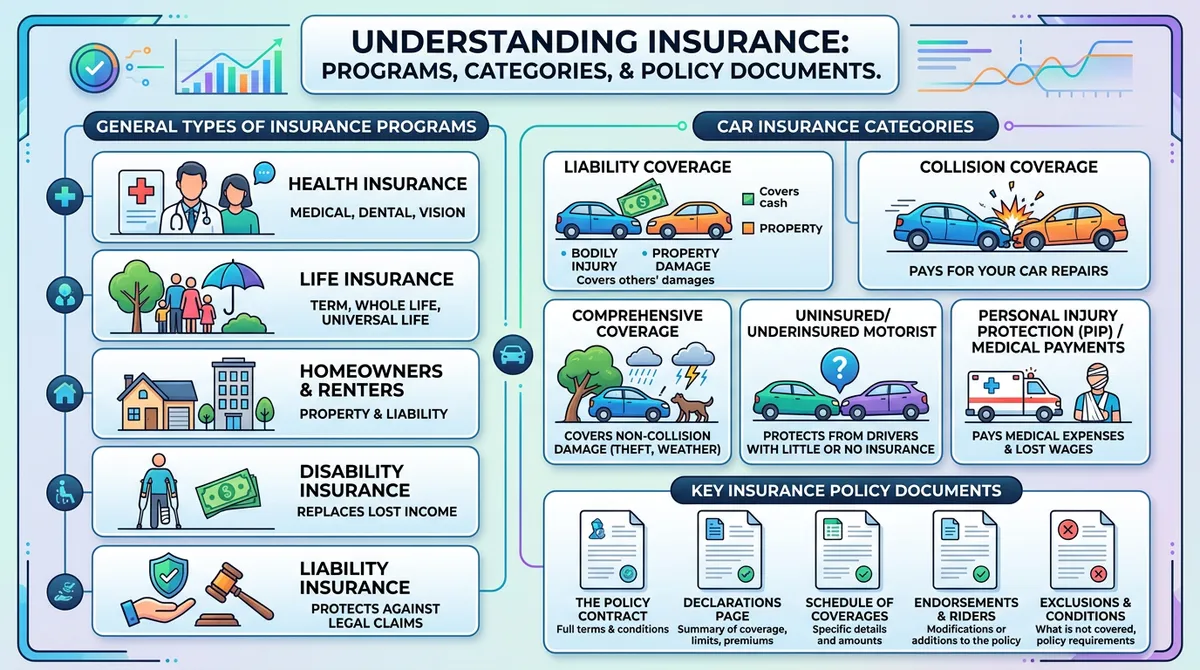Виды страховых полисов