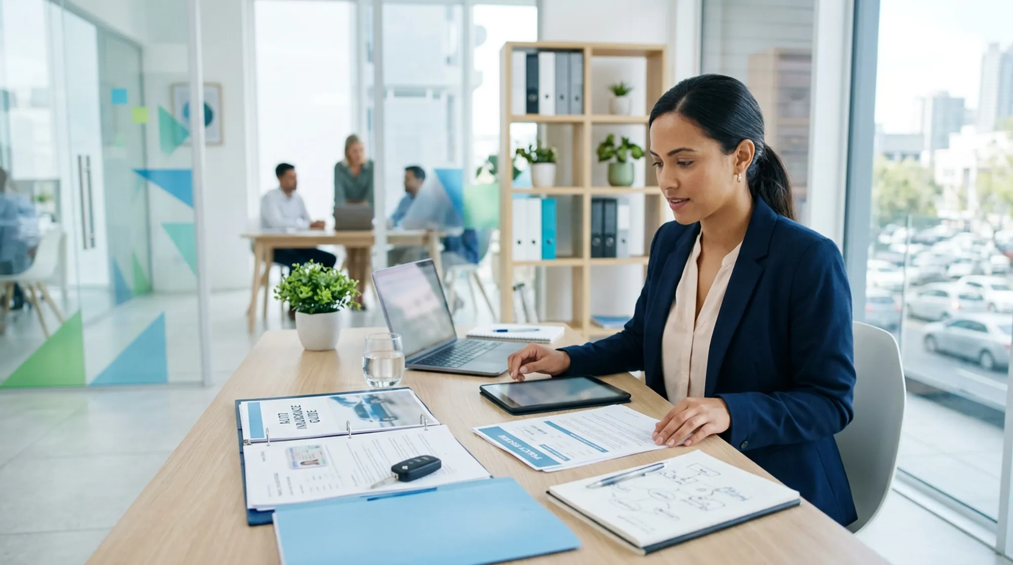 Фон: автострахование